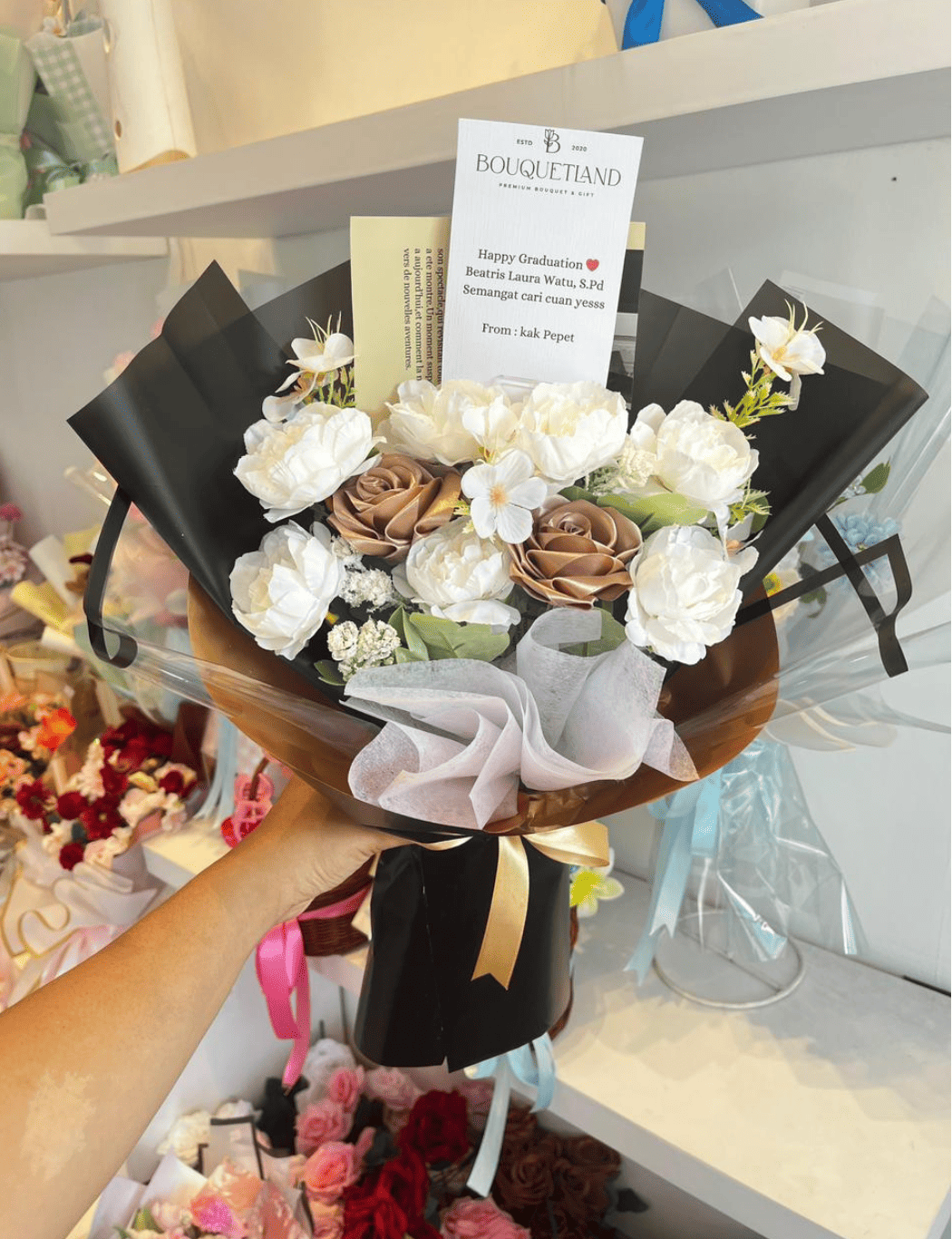 Small Satin Artificial