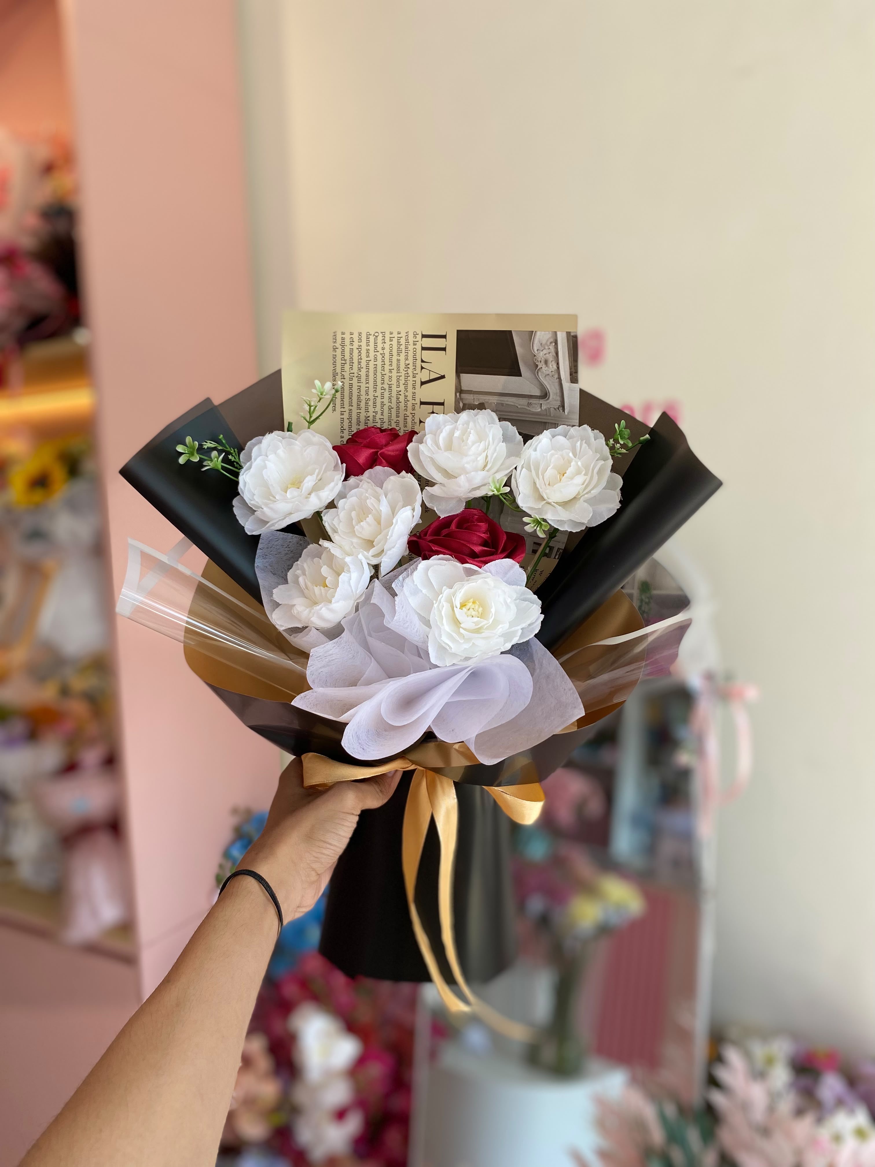 Small Satin Artificial