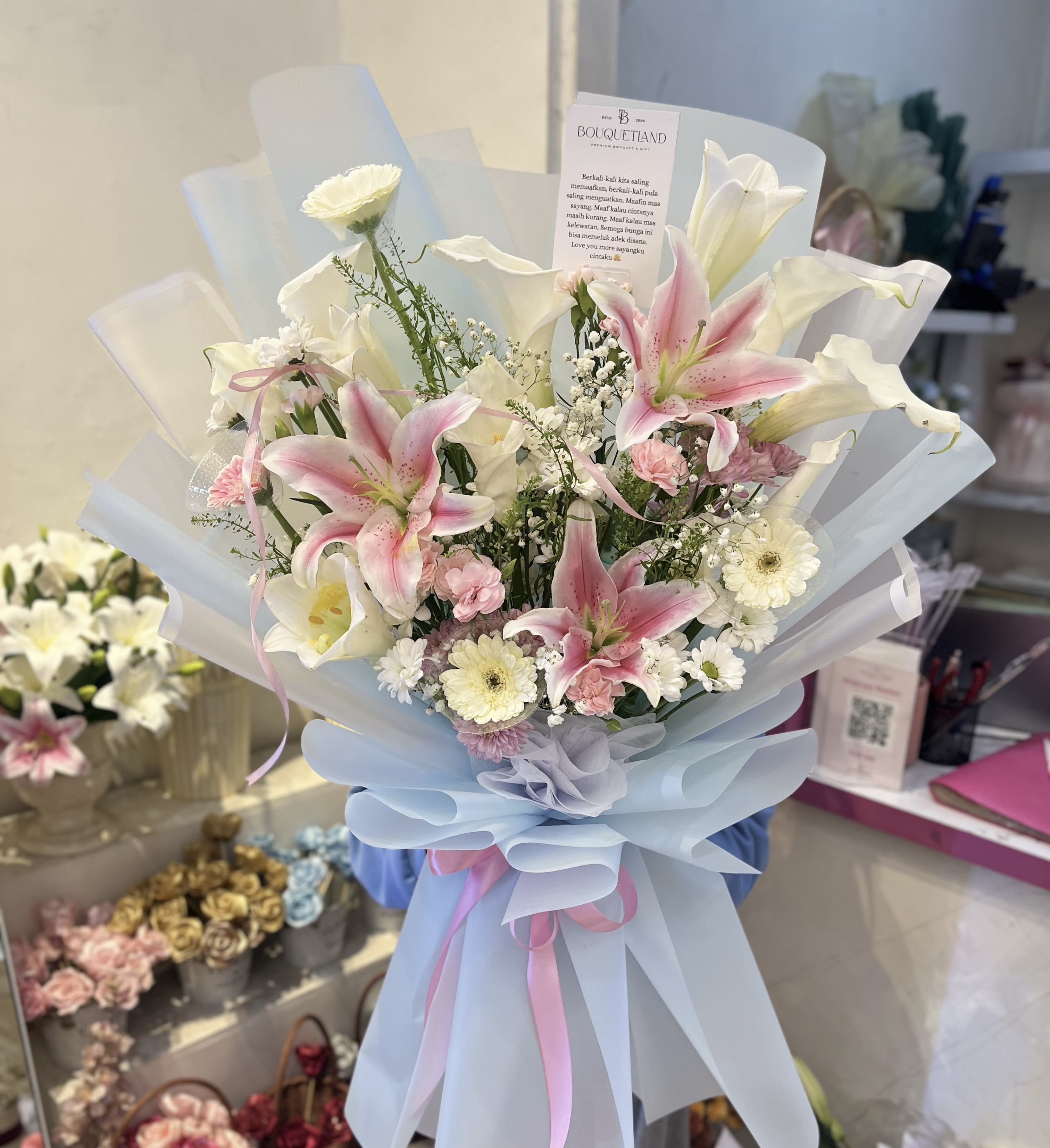 Large Lily Signature